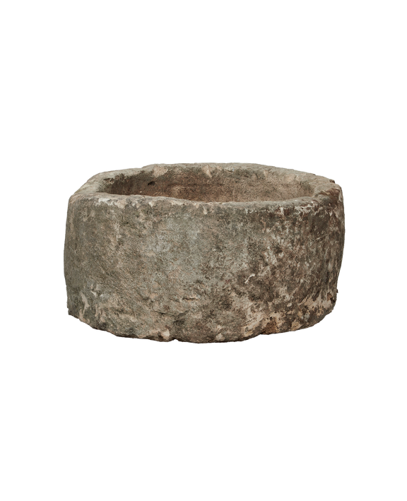 Limestone Trough - Round