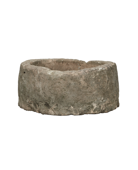 Limestone Trough - Round