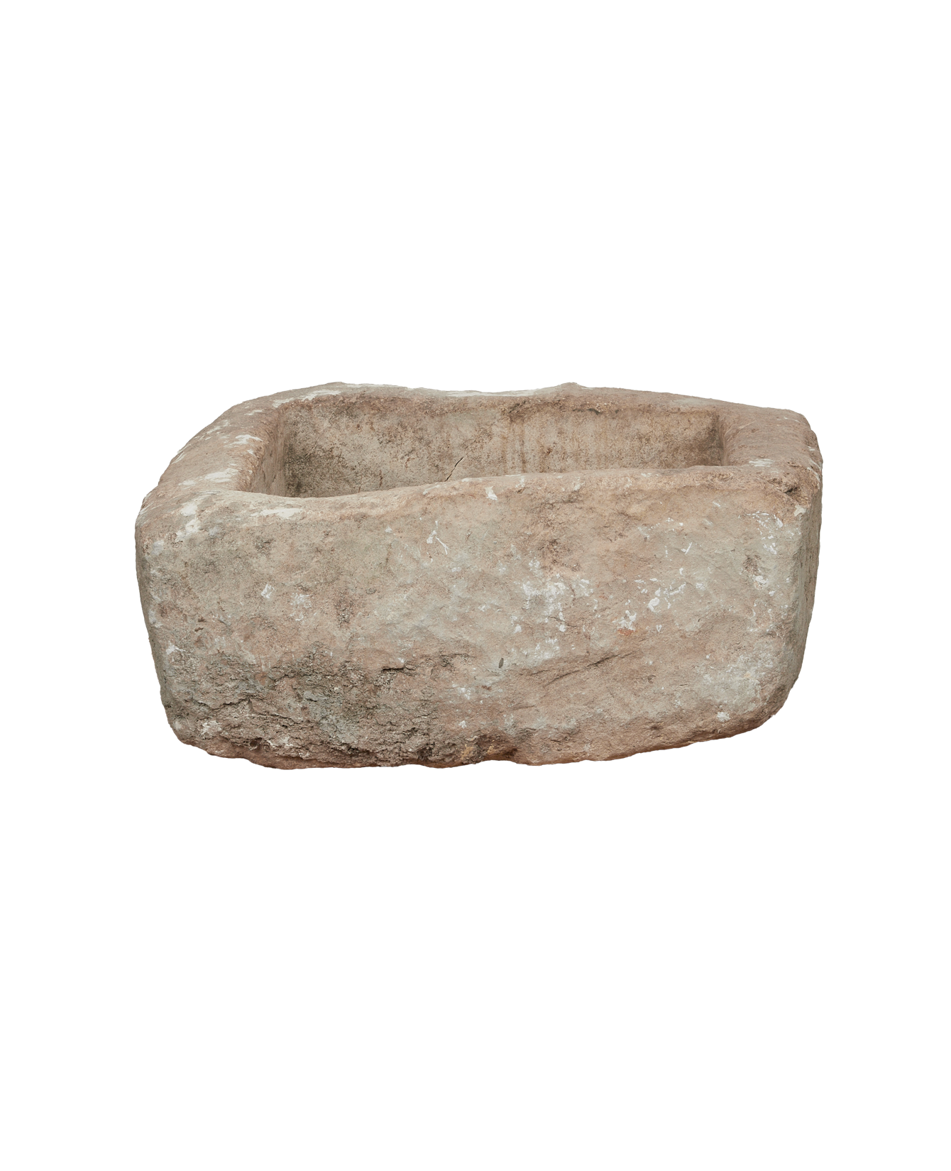 Vintage Limestone Trough - Rectangle from Indonesia - Planters, Fountains, & Water Features