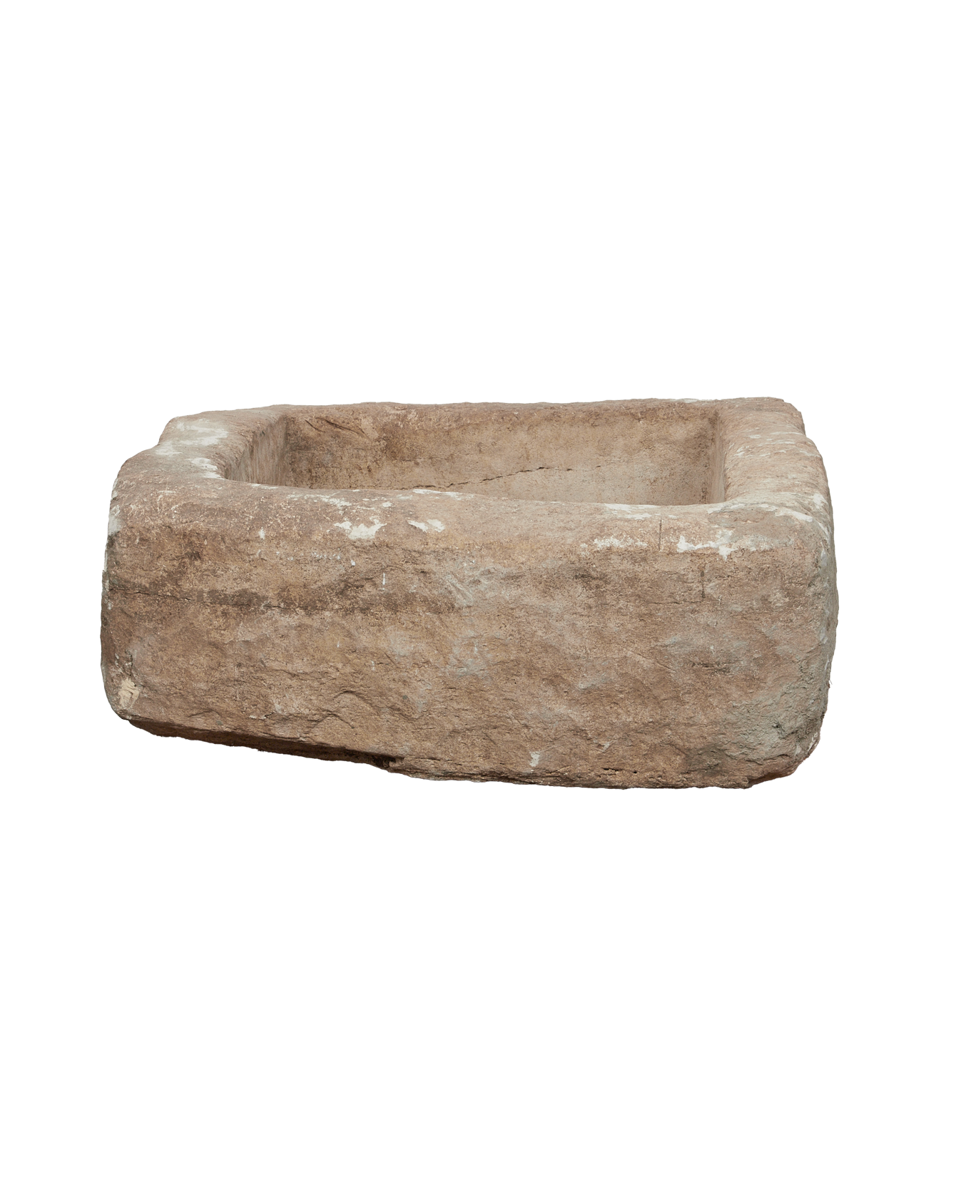 Vintage Limestone Trough - Rectangle from Indonesia - Planters, Fountains, & Water Features