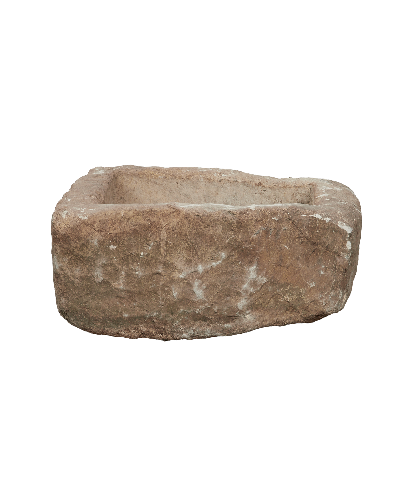 Vintage Limestone Trough - Rectangle from Indonesia - Planters, Fountains, & Water Features