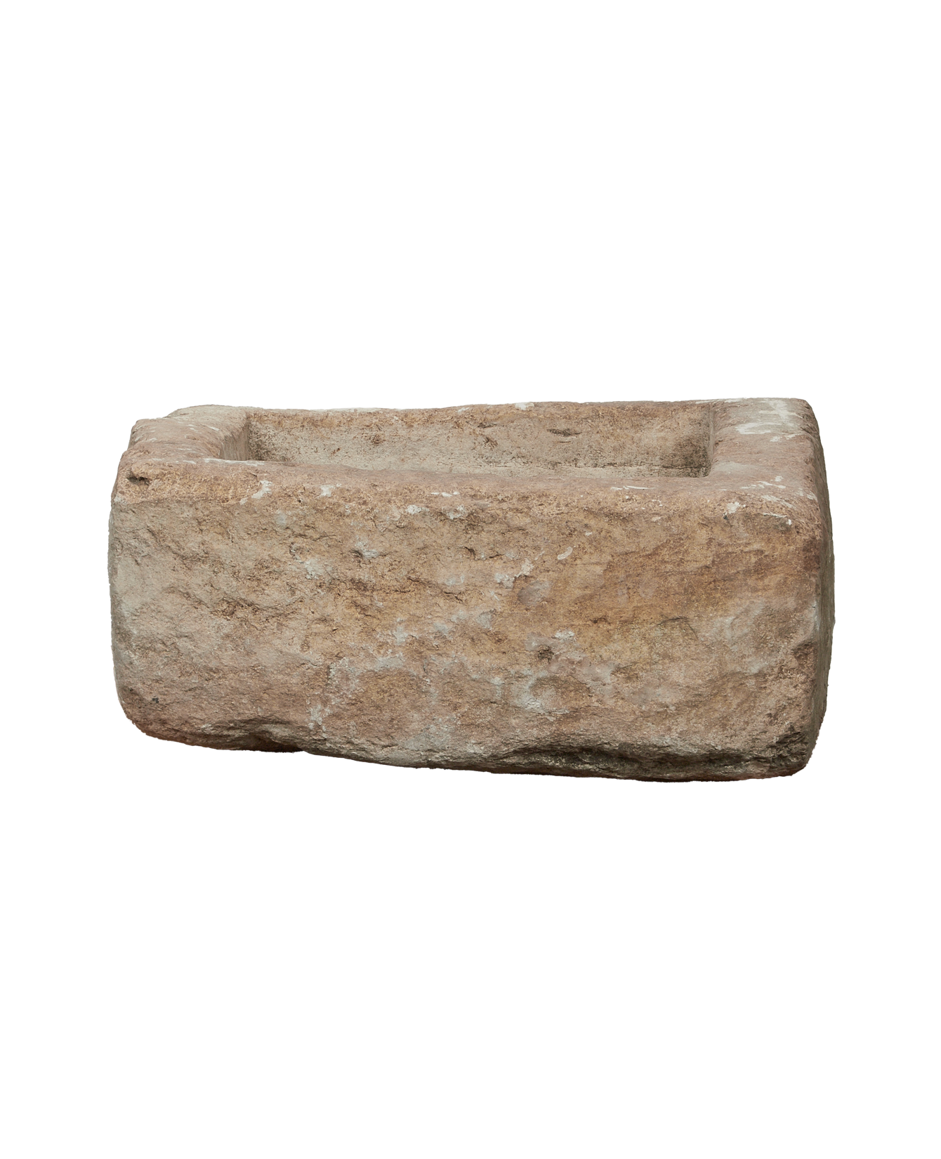 Vintage Limestone Trough - Rectangle from Indonesia - Planters, Fountains, & Water Features