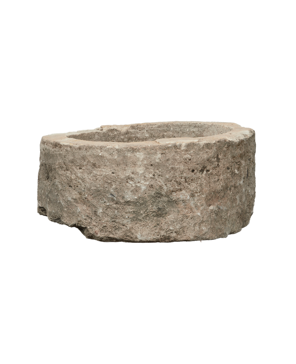 Limestone Trough - Round