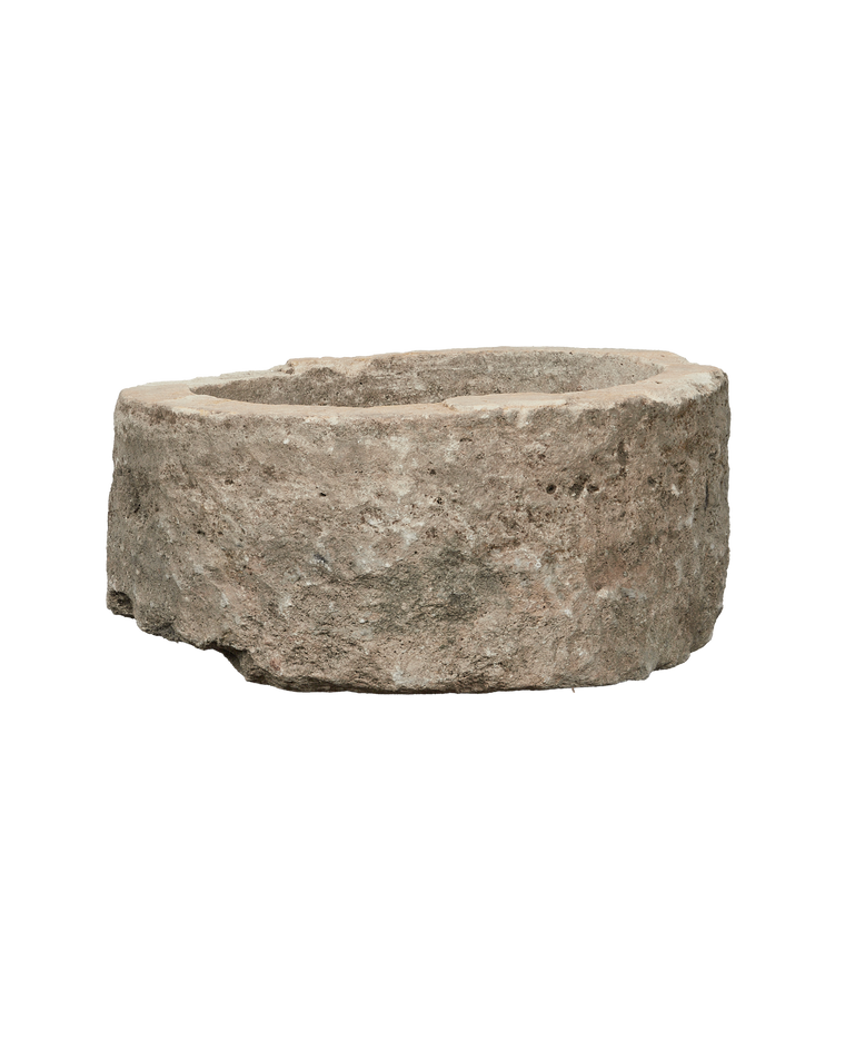 Limestone Trough - Round