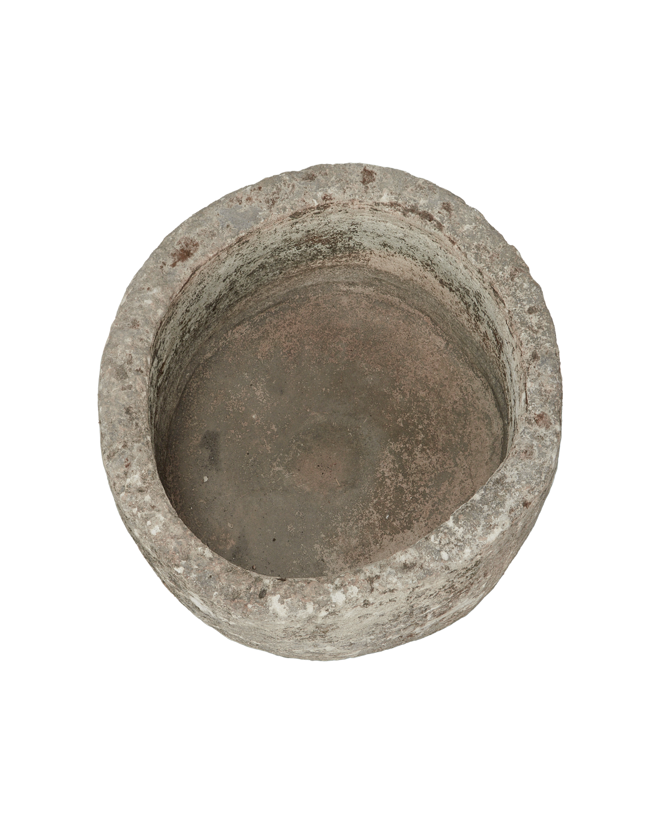 Vintage Limestone Trough - Round from Indonesia - Planters, Fountains, & Water Features