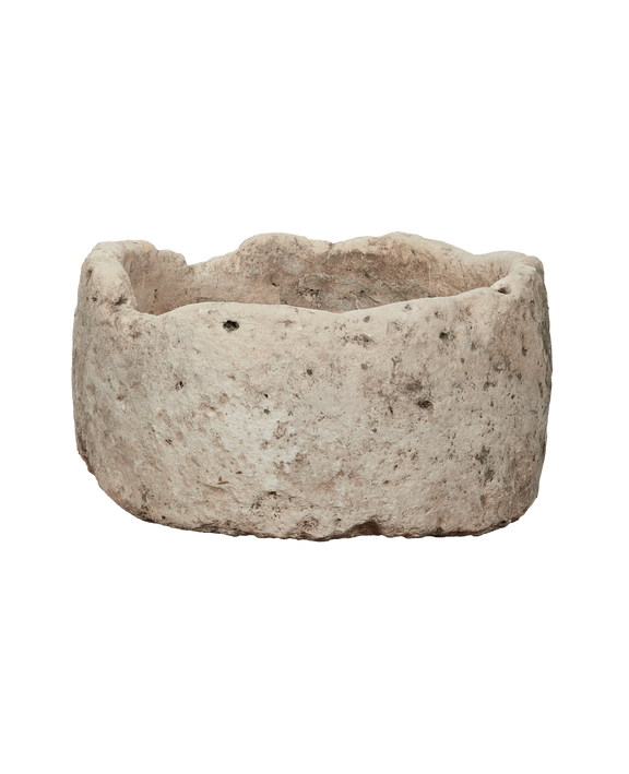 Limestone Trough - Round