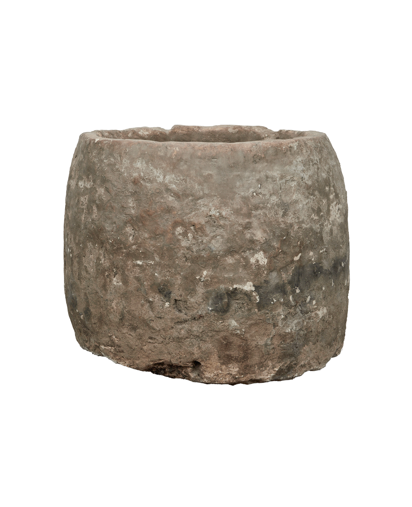 Vintage Limestone Trough - Round from Indonesia - Planters, Fountains, & Water Features