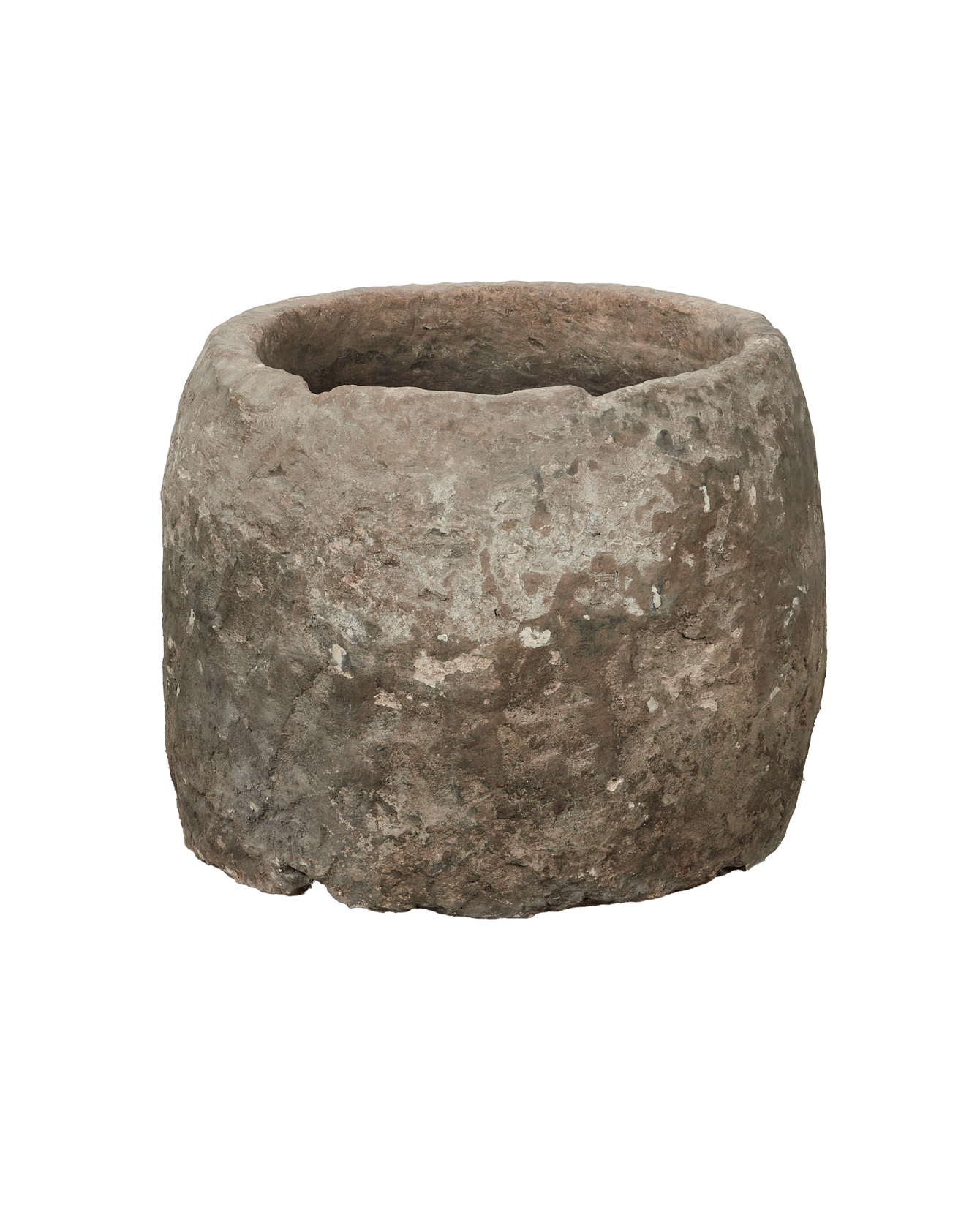 Vintage Limestone Trough - Round from Indonesia - Planters, Fountains, & Water Features