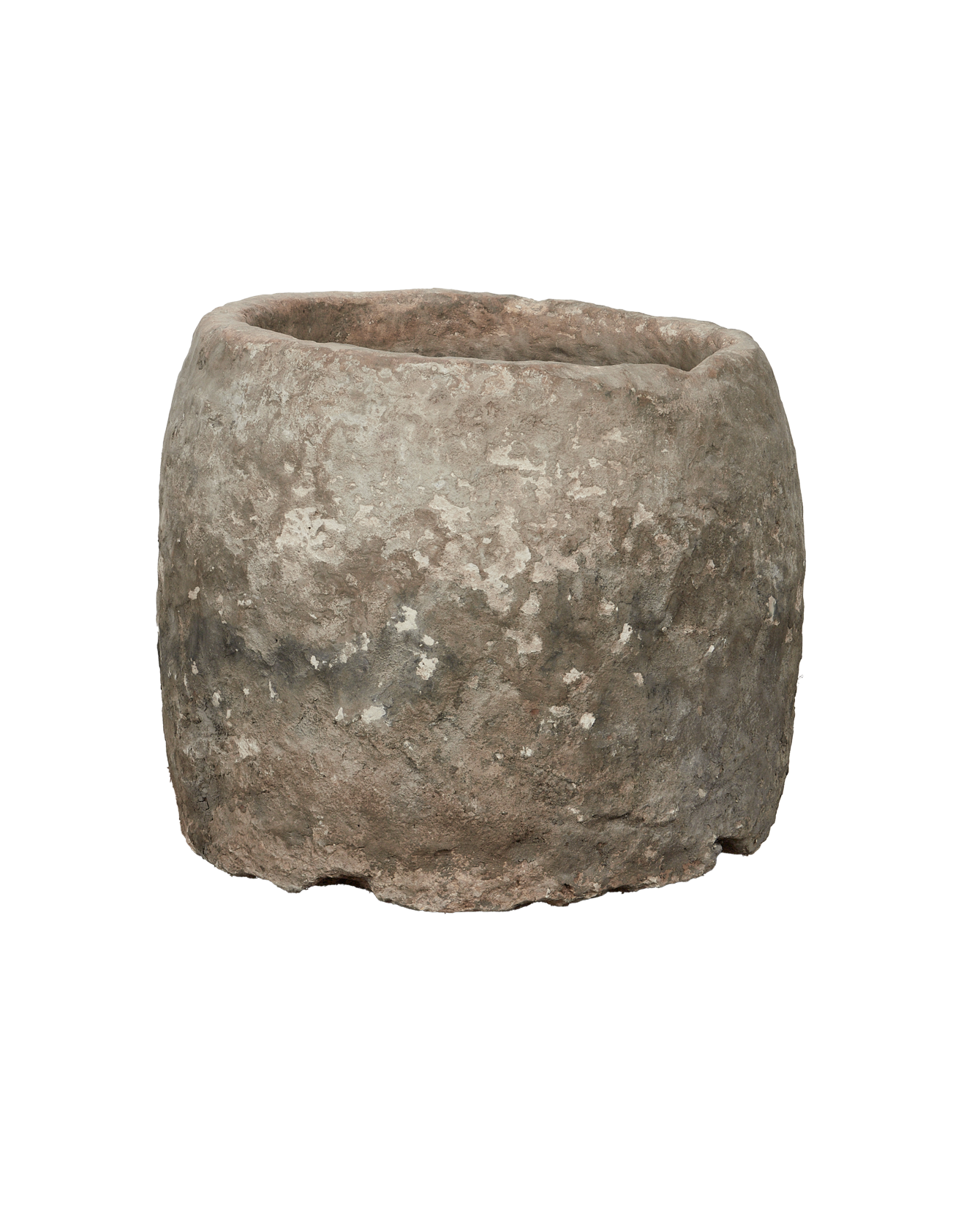 Vintage Limestone Trough - Round from Indonesia - Planters, Fountains, & Water Features