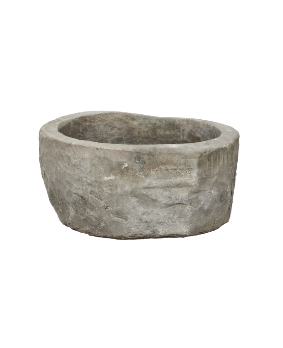Limestone Trough - Round