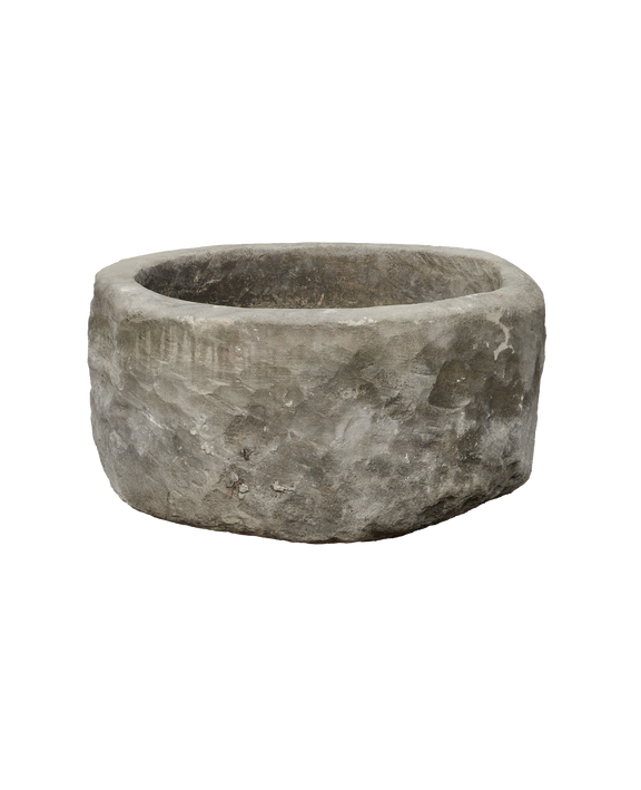 Limestone Trough - Round