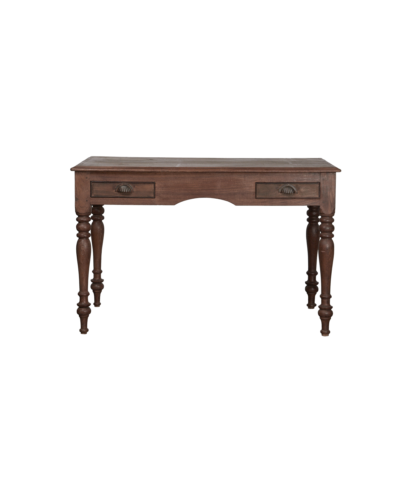 Vintage Wood Desk from India made of Wood