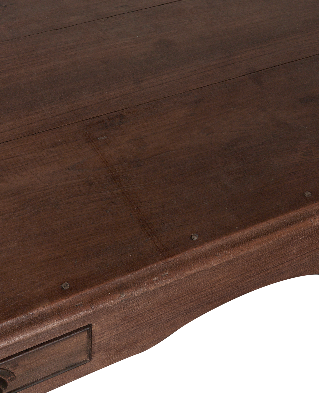 Vintage Wood Desk from India made of Wood