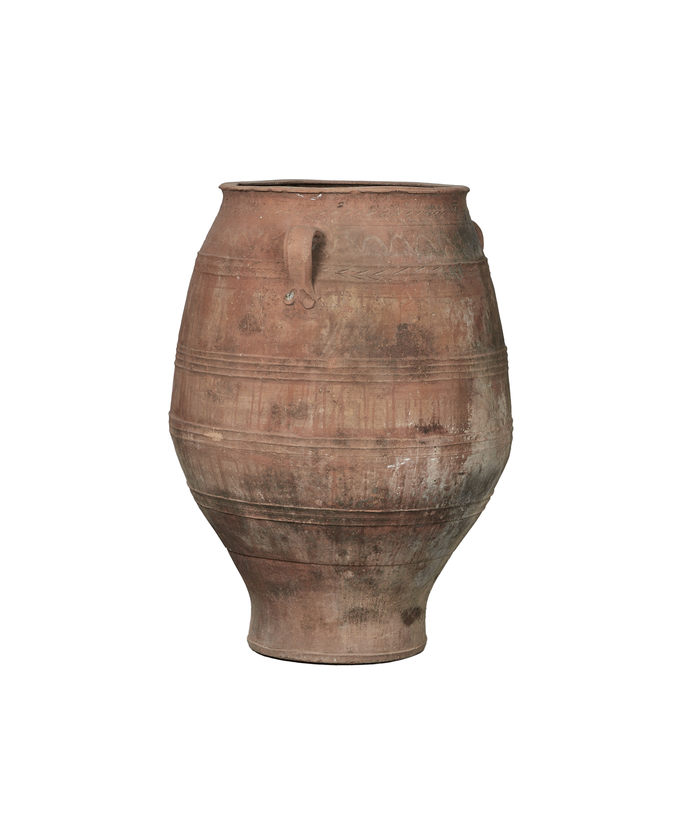 Antique Pithari Pot from Greece made of Ceramic