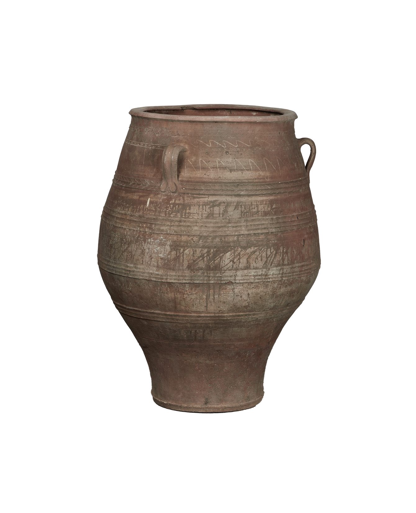 Antique Pithari Pot from Greece made of Ceramic