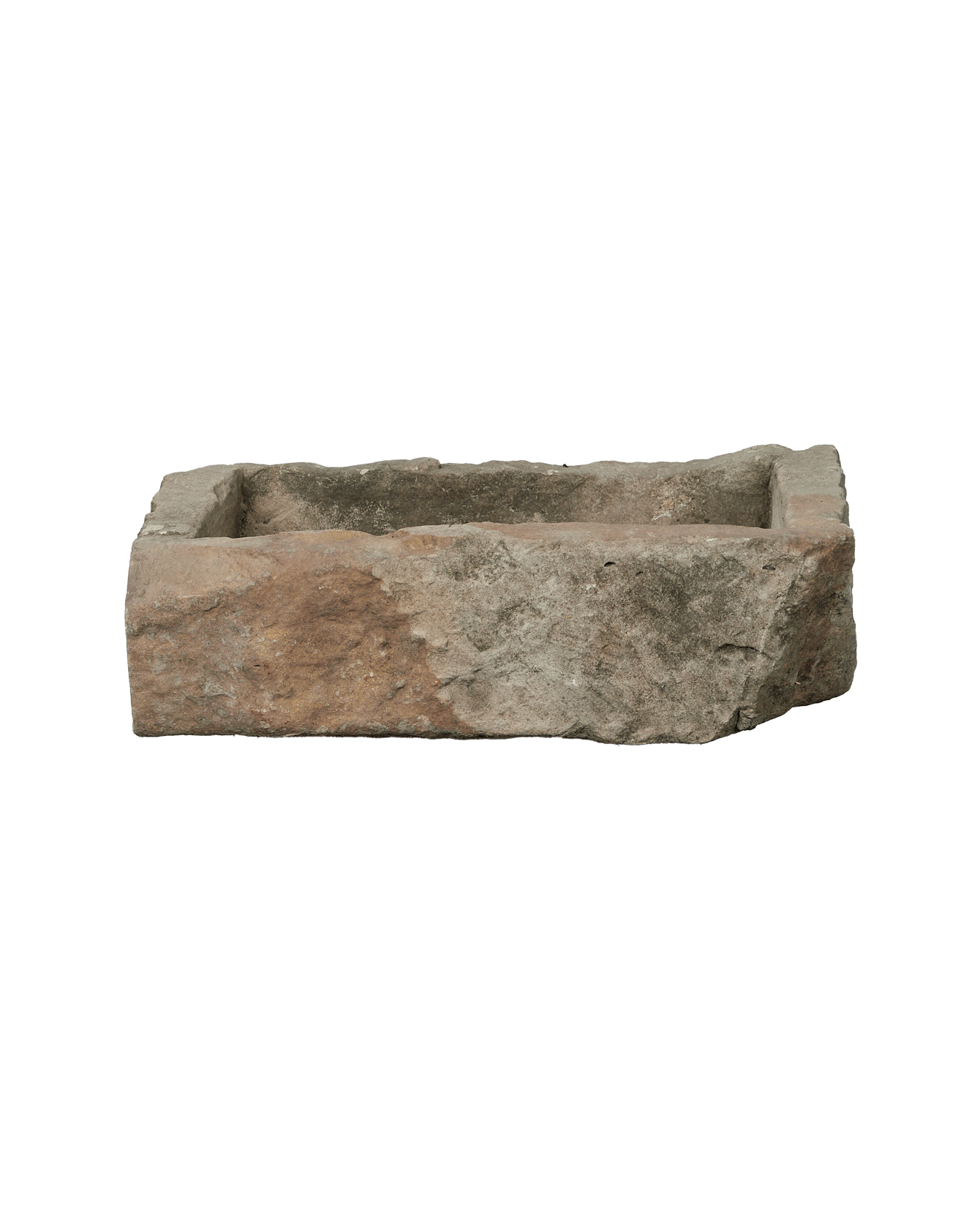 Vintage Limestone Trough - Rectangle from Indonesia - Planters, Fountains, & Water Features