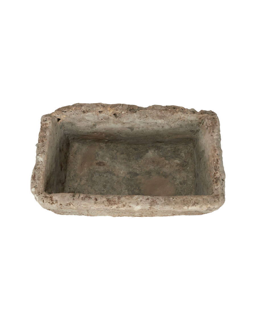 Vintage Limestone Trough - Rectangle from Indonesia - Planters, Fountains, & Water Features