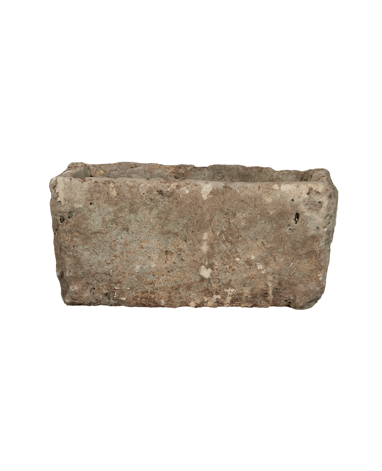 Vintage Limestone Trough - Rectangle from Indonesia - Planters, Fountains, & Water Features