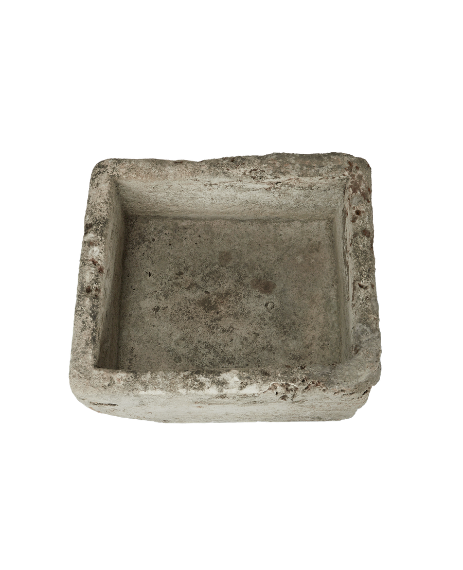 Vintage Limestone Trough - Rectangle from Indonesia - Planters, Fountains, & Water Features