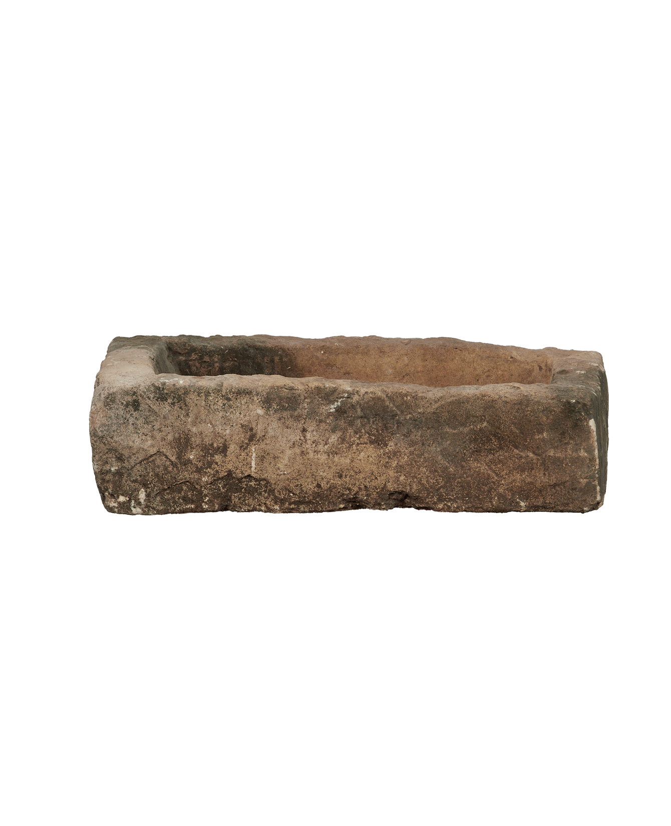 Vintage Limestone Trough - Rectangle from Indonesia - Planters, Fountains, & Water Features
