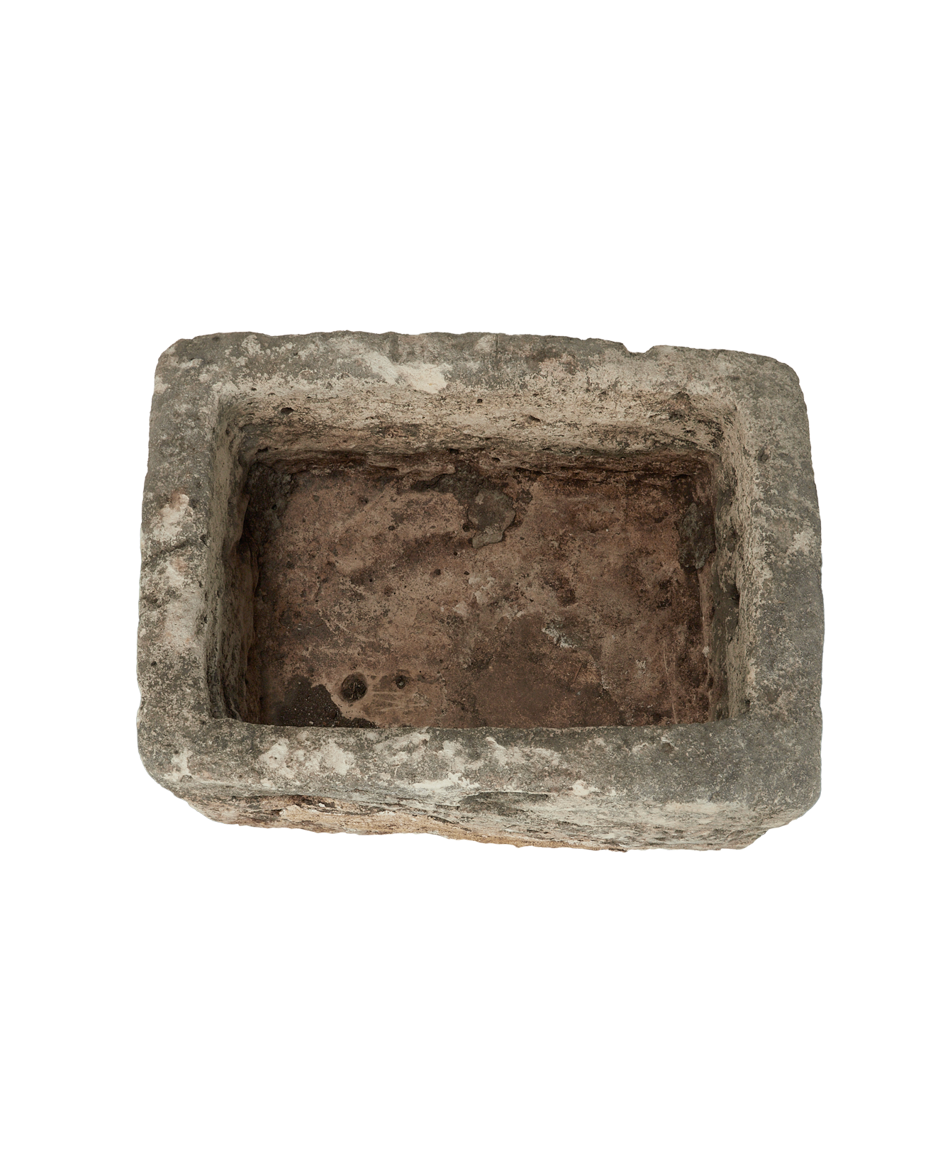 Vintage Limestone Trough - Rectangle from Indonesia - Planters, Fountains, & Water Features