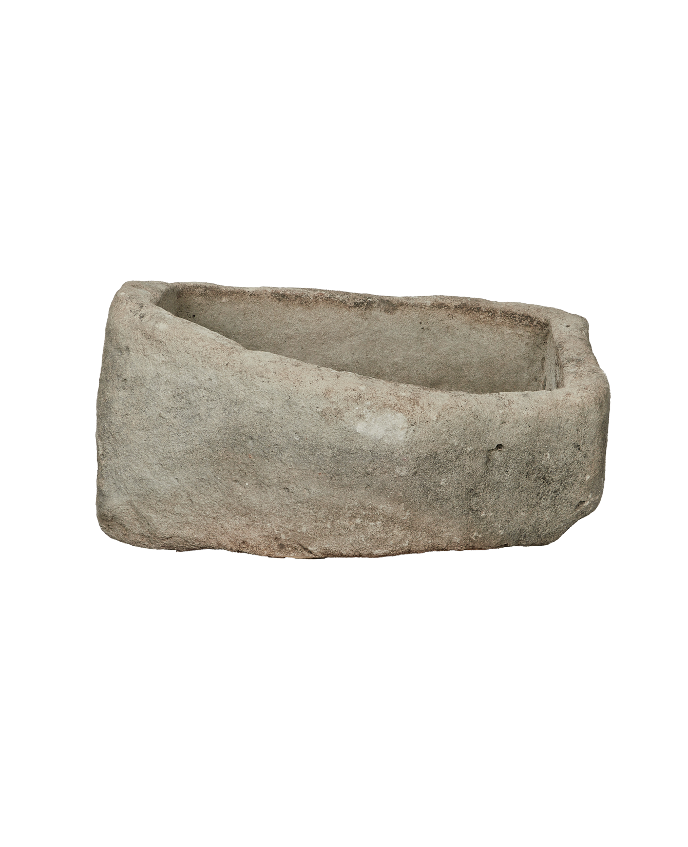 Vintage Limestone Trough - Rectangle from Indonesia - Planters, Fountains, & Water Features