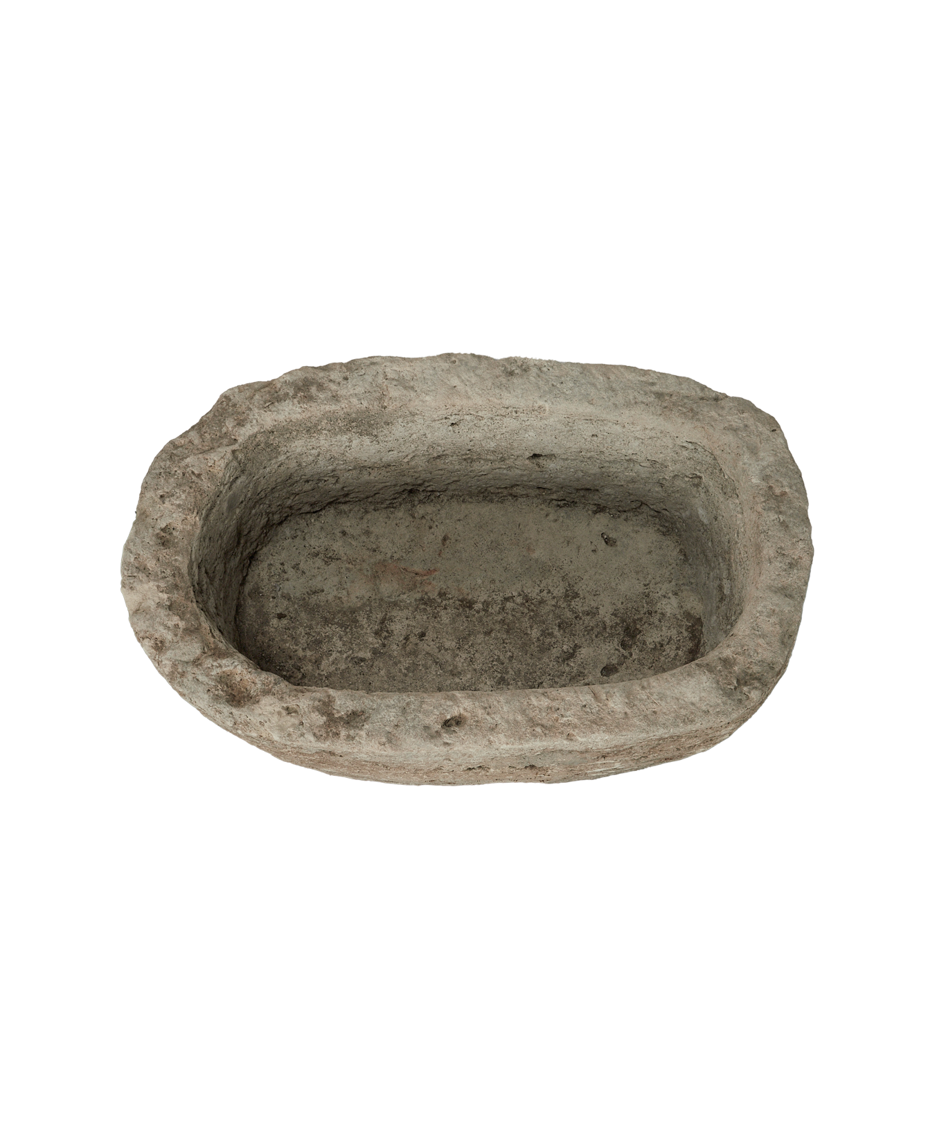 Vintage Limestone Trough - Oblong from Indonesia - Planters, Fountains, & Water Features