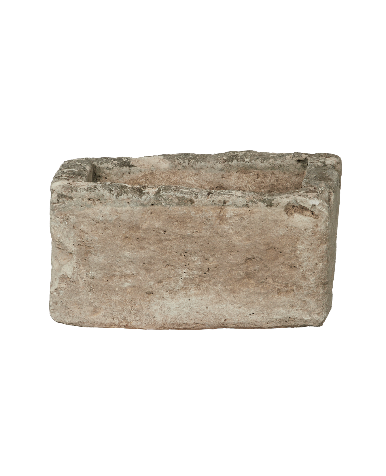 Vintage Limestone Trough - Rectangle from Indonesia - Planters, Fountains, & Water Features