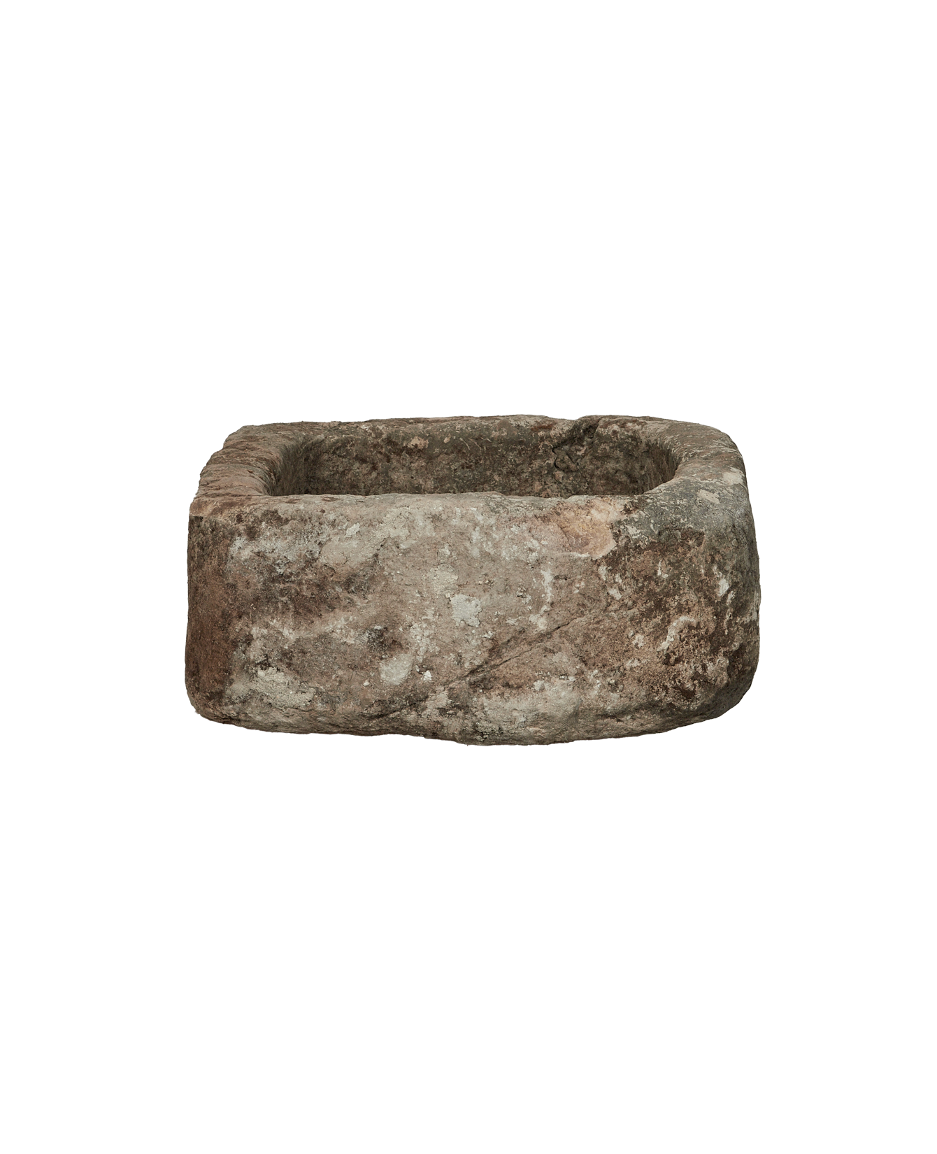 Vintage Limestone Trough - Rectangle from Indonesia - Planters, Fountains, & Water Features