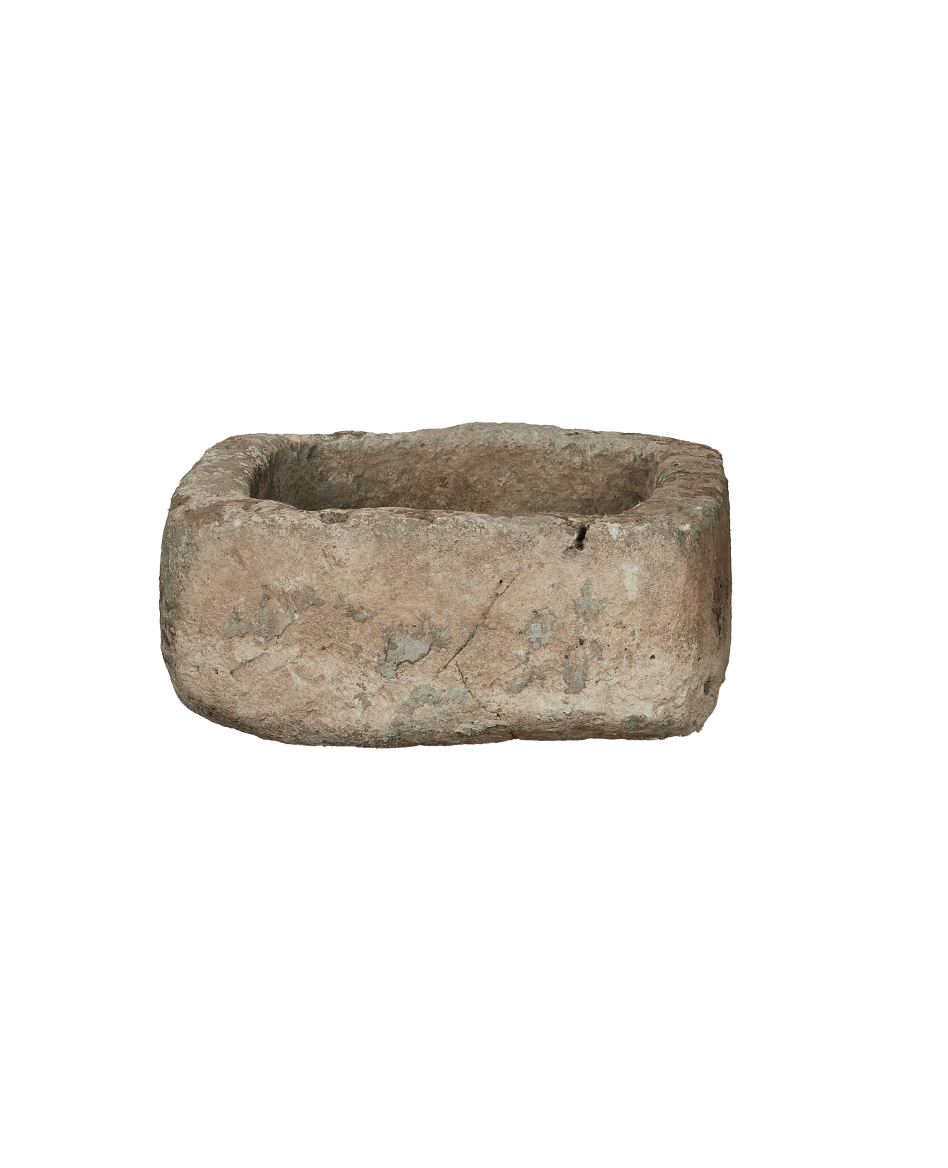Vintage Limestone Trough - Rectangle from Indonesia - Planters, Fountains, & Water Features
