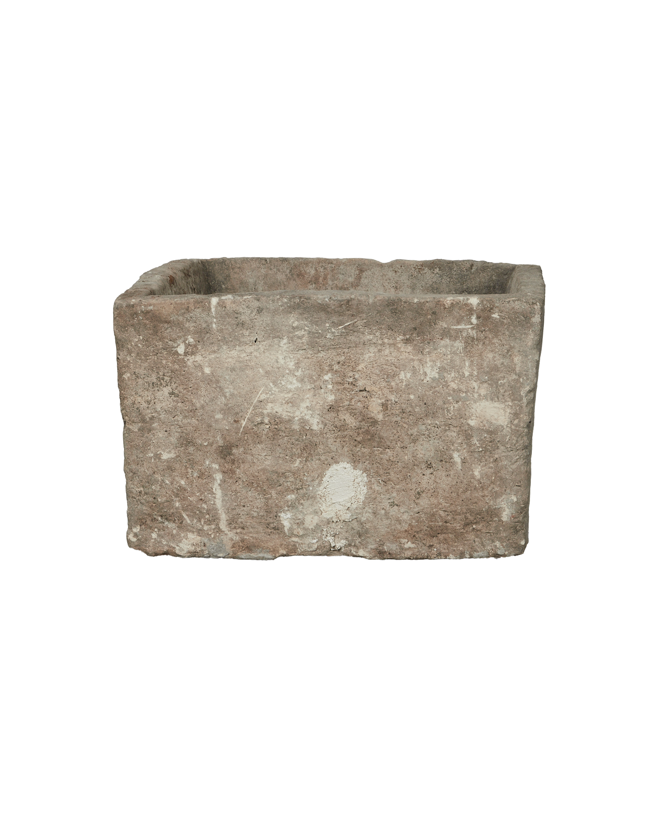 Vintage Limestone Trough - Rectangle from Indonesia - Planters, Fountains, & Water Features