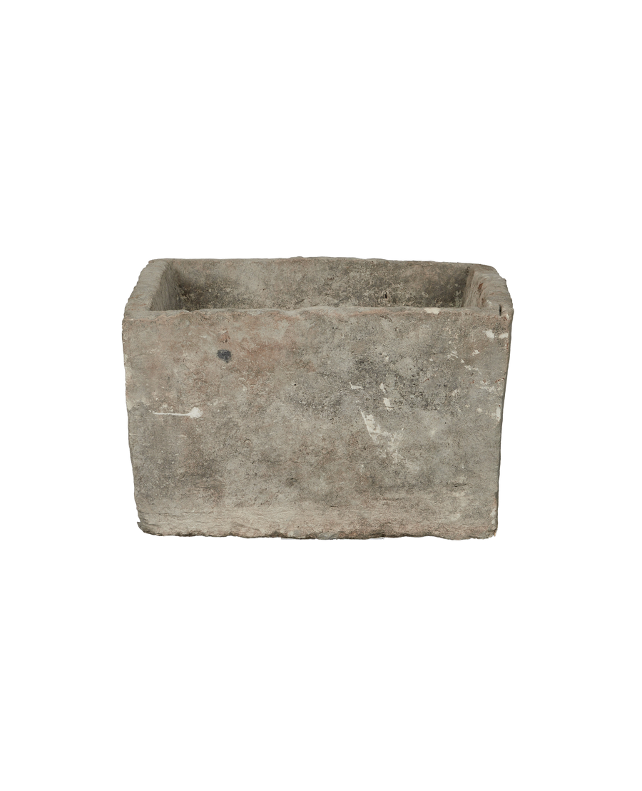 Vintage Limestone Trough - Rectangle from Indonesia - Planters, Fountains, & Water Features