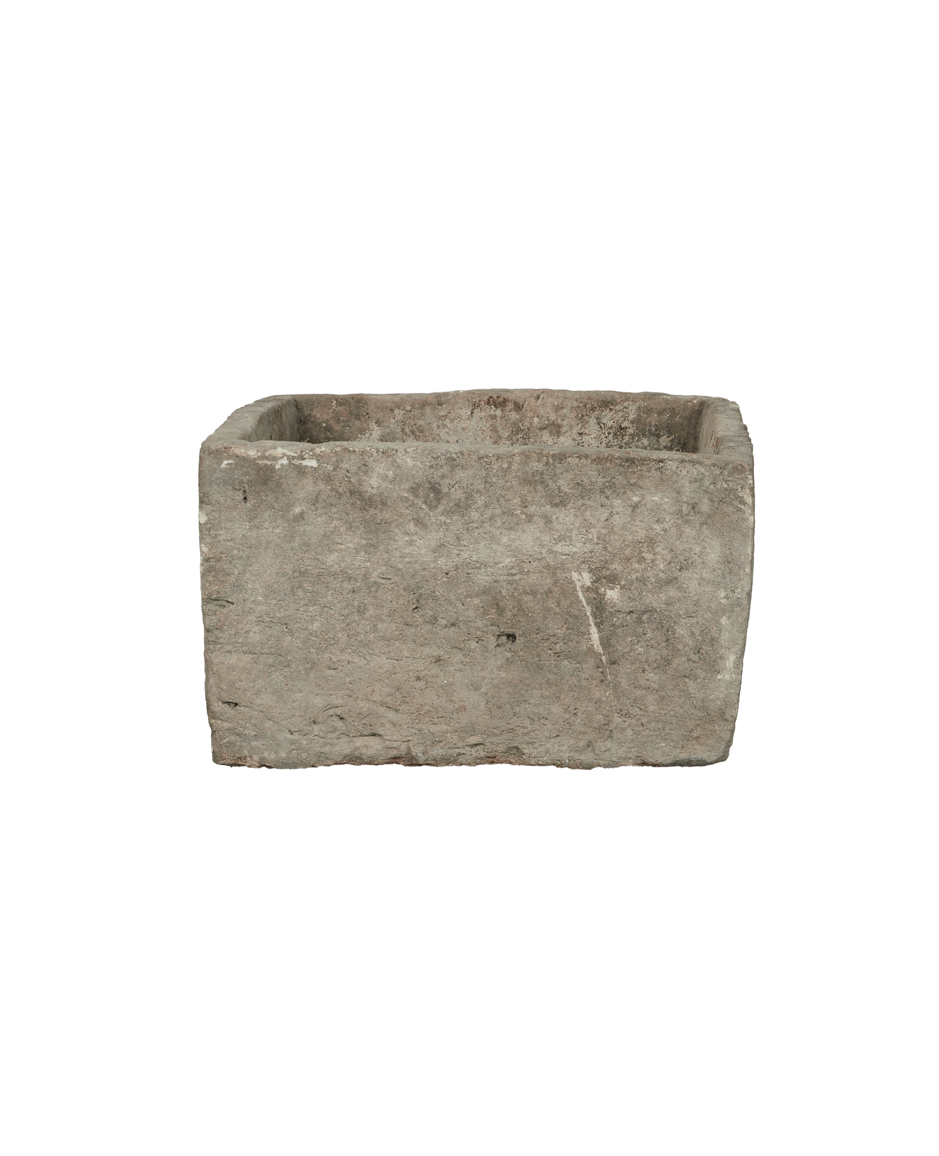 Vintage Limestone Trough - Rectangle from Indonesia - Planters, Fountains, & Water Features