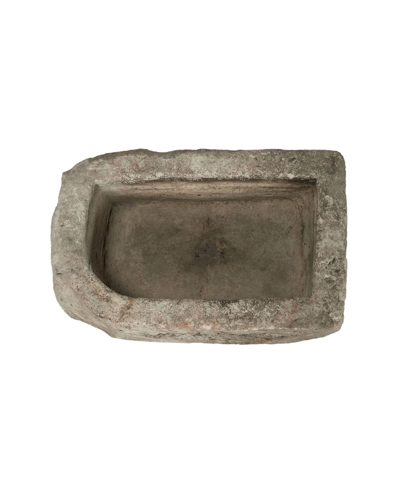Vintage Limestone Trough - Rectangle from Indonesia - Planters, Fountains, & Water Features