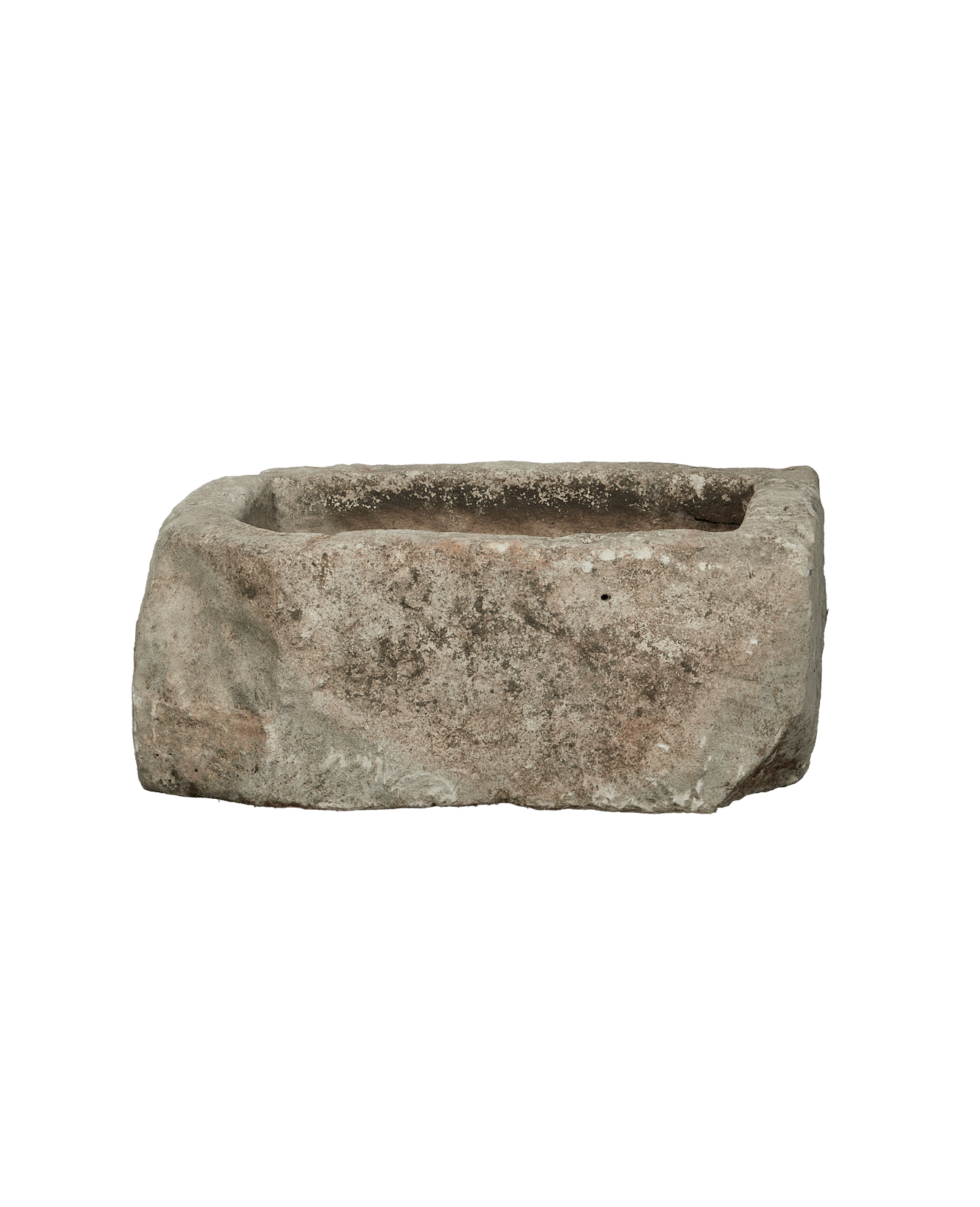 Vintage Limestone Trough - Rectangle from Indonesia - Planters, Fountains, & Water Features