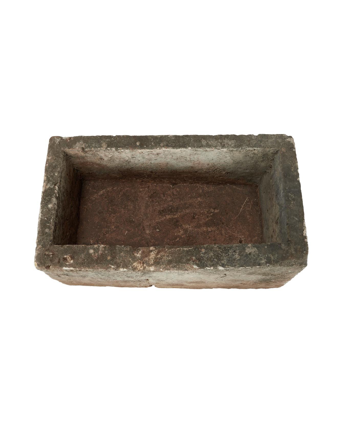 Vintage Limestone Trough - Rectangle from Indonesia - Planters, Fountains, & Water Features