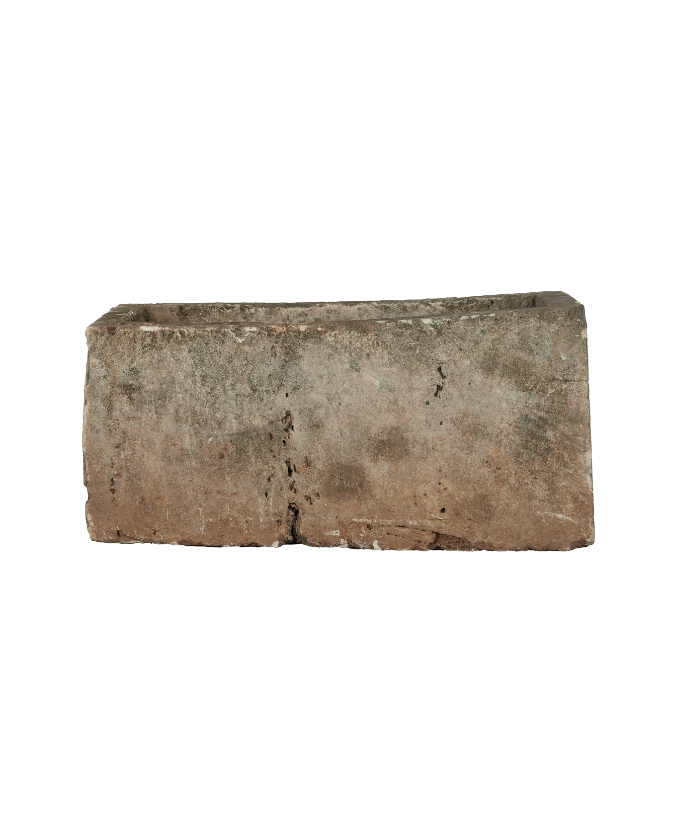 Vintage Limestone Trough - Rectangle from Indonesia - Planters, Fountains, & Water Features
