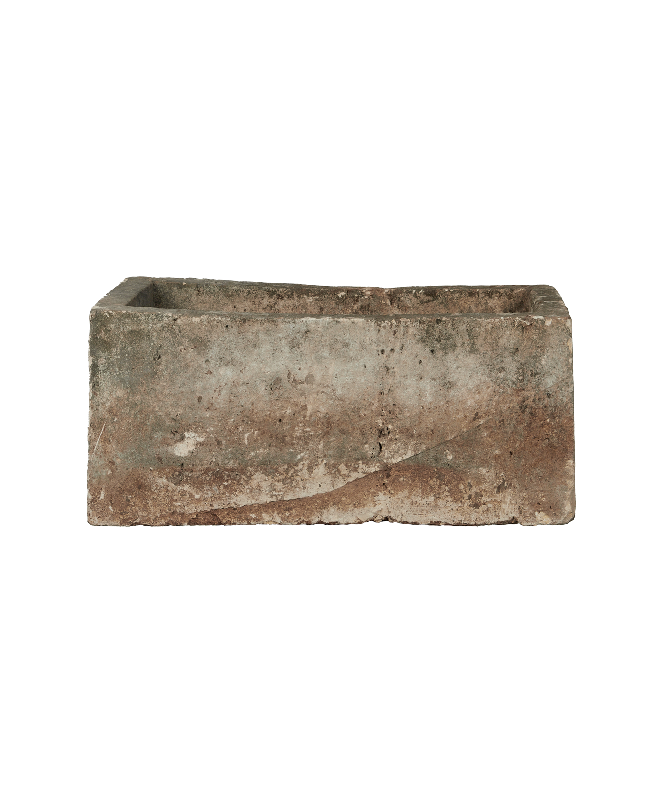 Vintage Limestone Trough - Rectangle from Indonesia - Planters, Fountains, & Water Features