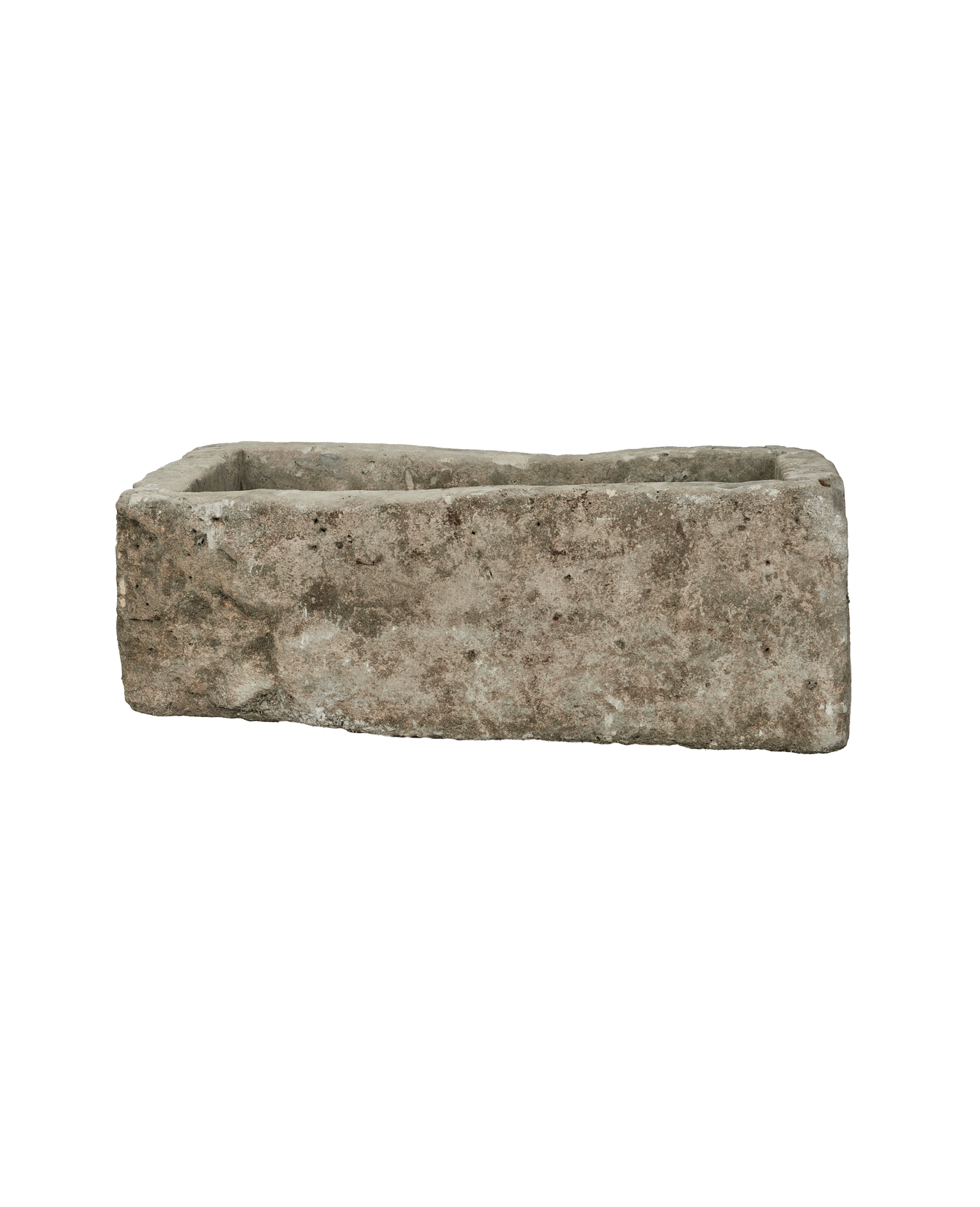 Vintage Limestone Trough - Rectangle from Indonesia - Planters, Fountains, & Water Features
