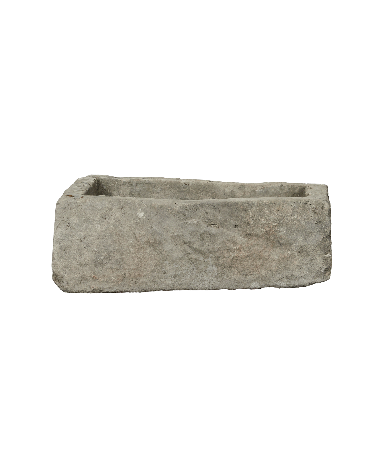 Vintage Limestone Trough - Rectangle from Indonesia - Planters, Fountains, & Water Features
