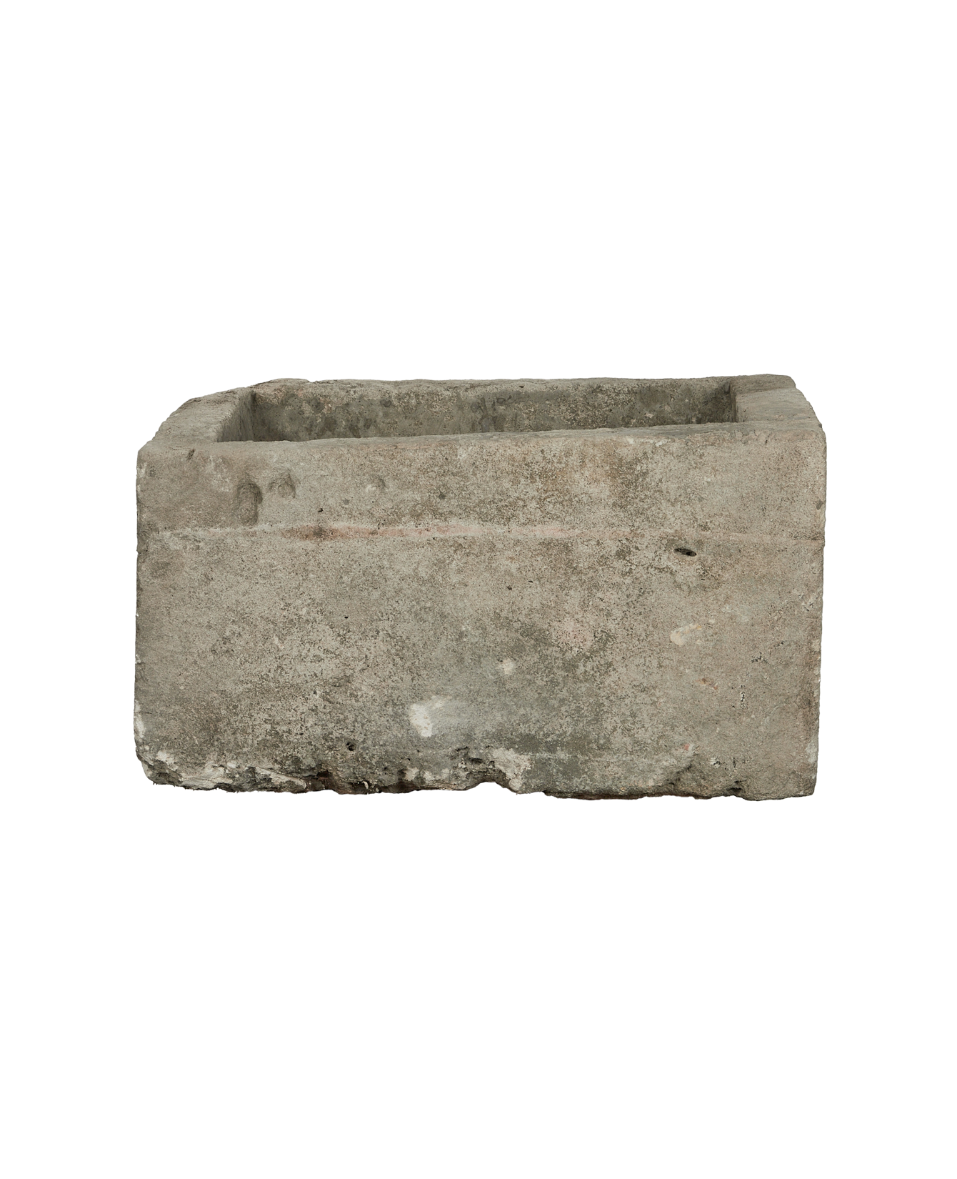 Vintage Limestone Trough - Rectangle from Indonesia - Planters, Fountains, & Water Features