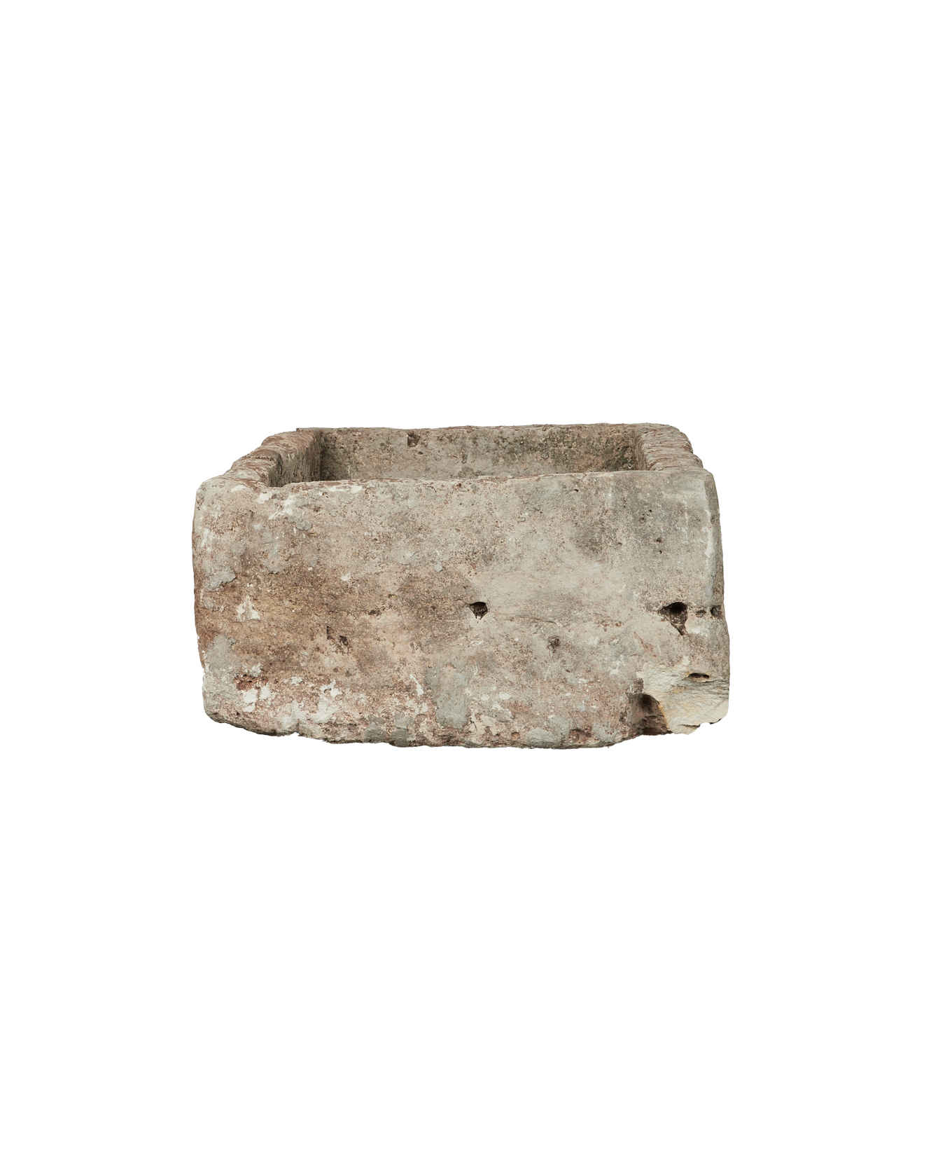 Vintage Limestone Trough - Rectangle from Indonesia - Planters, Fountains, & Water Features