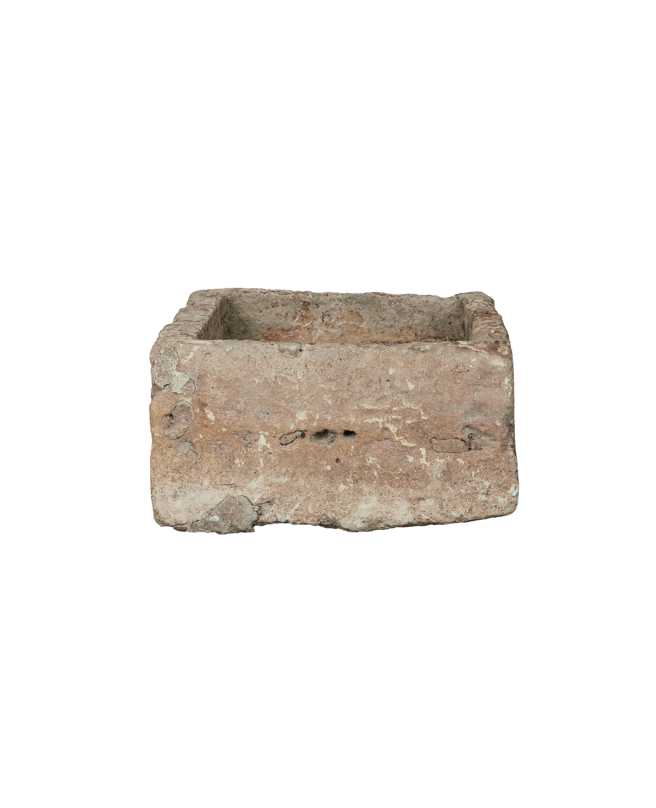 Vintage Limestone Trough - Rectangle from Indonesia - Planters, Fountains, & Water Features