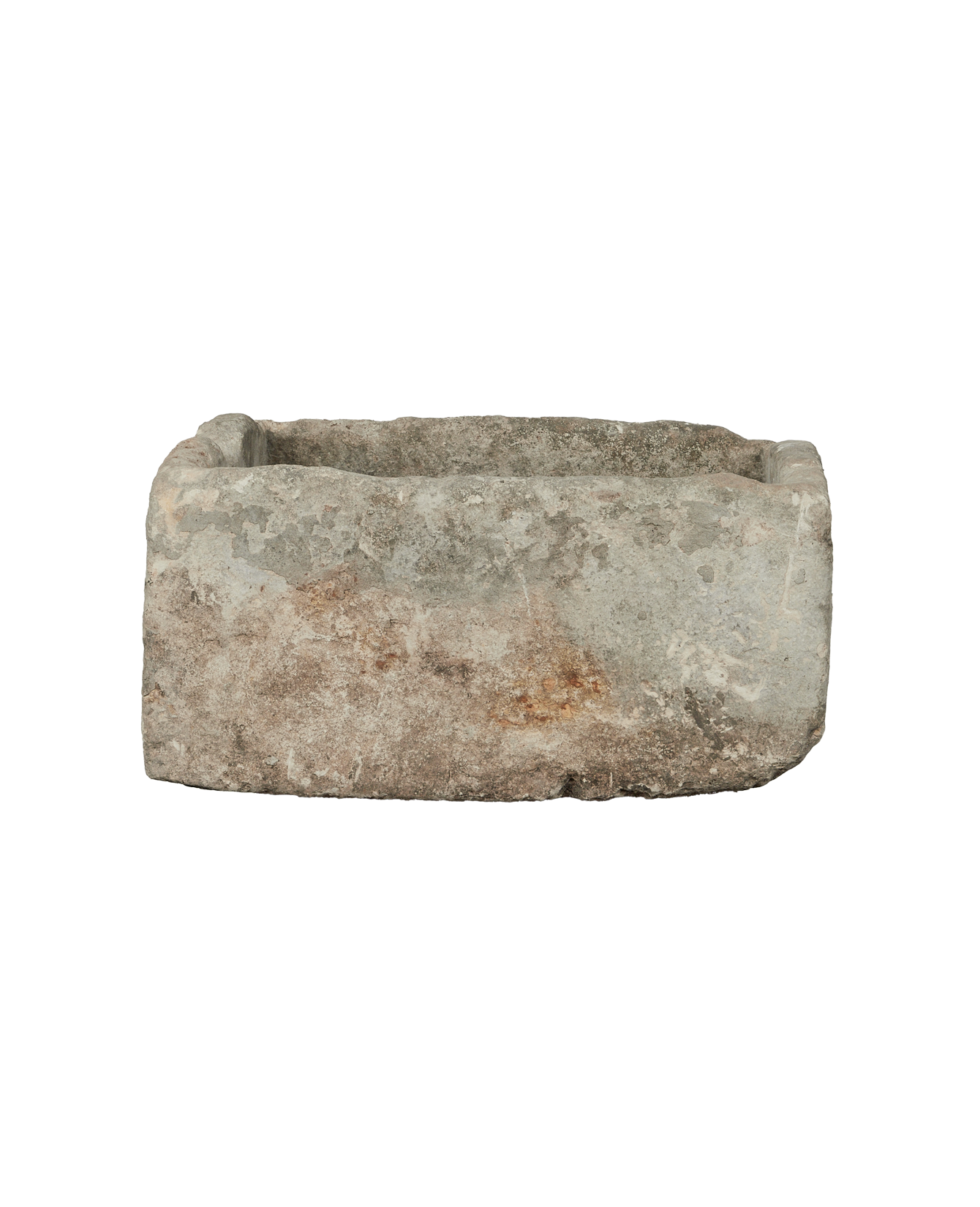 Vintage Limestone Trough - Rectangle from Indonesia - Planters, Fountains, & Water Features