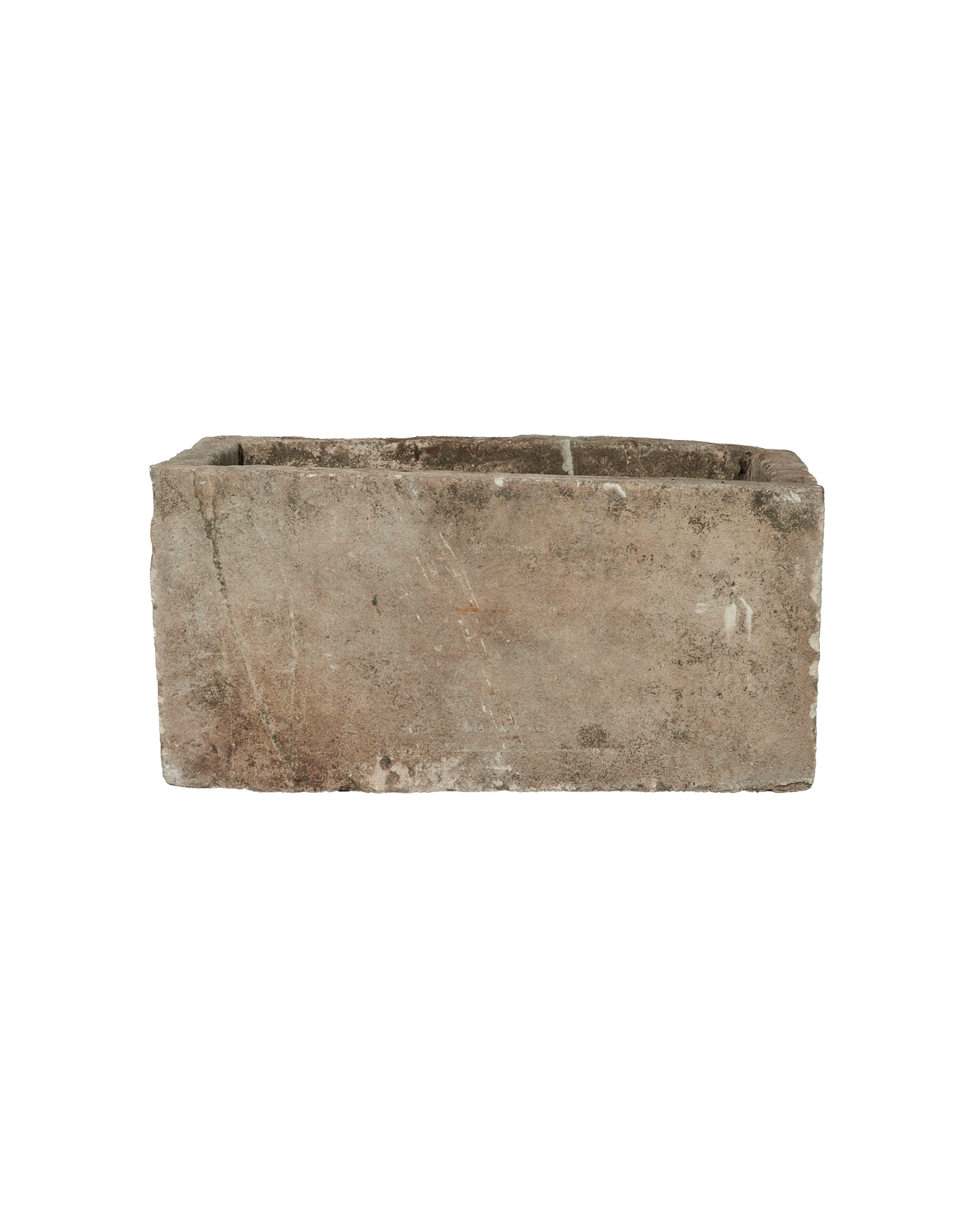 Vintage Limestone Trough - Rectangle from Indonesia - Planters, Fountains, & Water Features