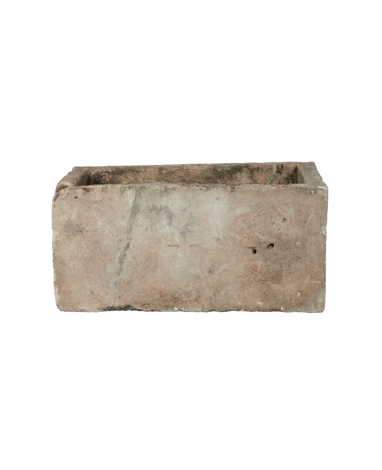 Vintage Limestone Trough - Rectangle from Indonesia - Planters, Fountains, & Water Features