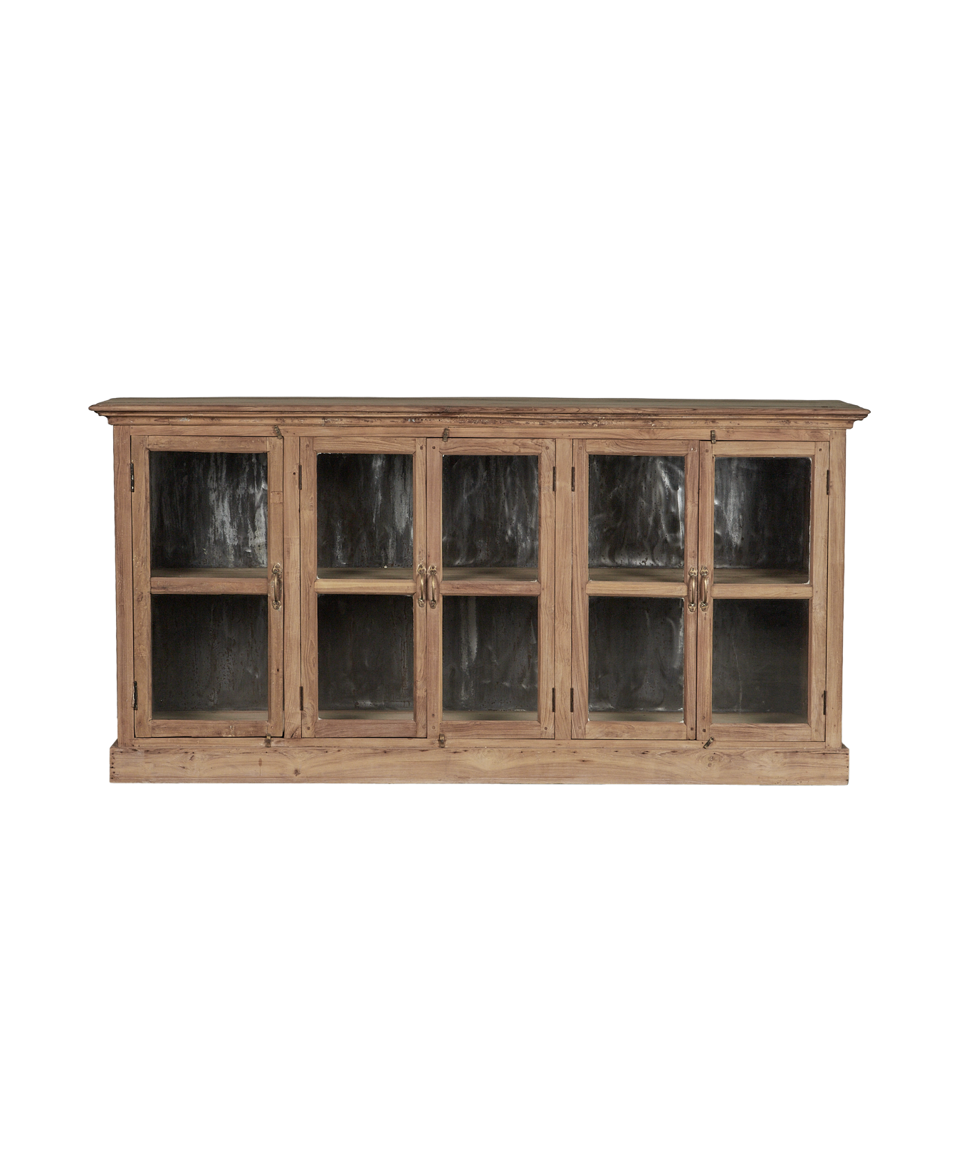 Vintage Wood Sideboard - Bleached from India made of Wood