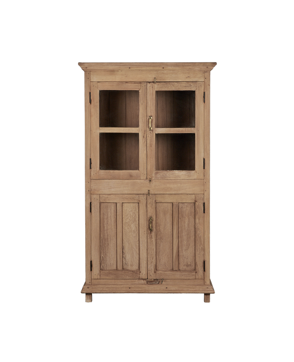 Wood Cabinet - Bleached
