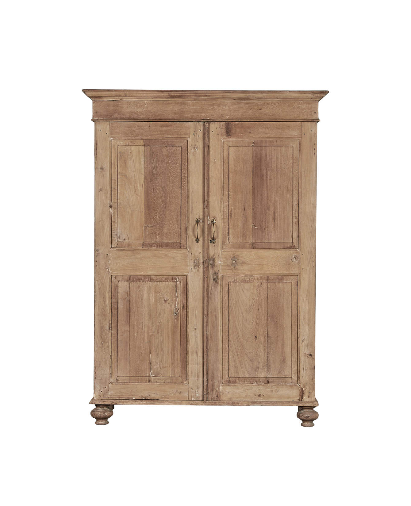 Vintage Wood Cabinet - Bleached from India made of Wood