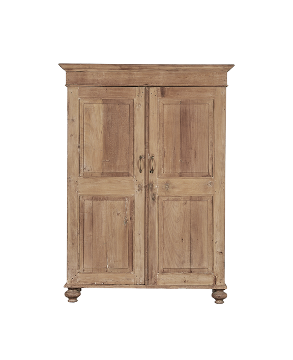 Wood Cabinet - Bleached